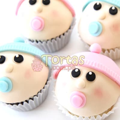 Cupcakes Recien Nacidos | Cupcakes Personalizados - Cod:BBC05
