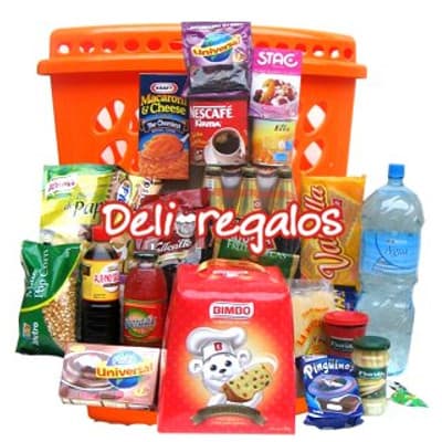 Canasta con Alimentos | Regalos Peru | Regalos Delivery Peru - Cod:CNT29