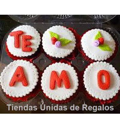 Cupcakes de Amor Ddelivery | Regalos Delivery | Regalos - Cod:MCM07