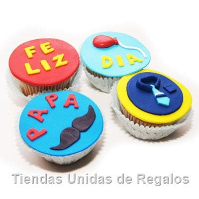 Cupcakes Feliz dia | Regalos Peru | Cupakes Delivery - Cod:MCM15