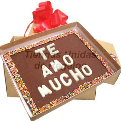 Chocolates con Frases Especiales  | Mensajes de Chocolate a Domicilio | Chocolate - Cod:MVT02