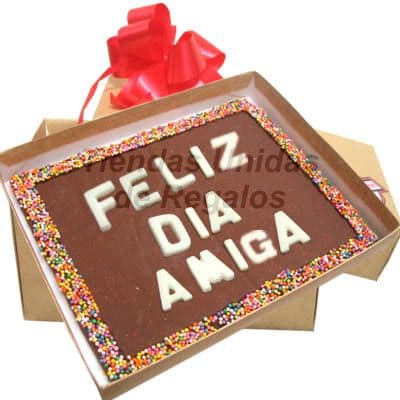 Chocolate con Mensaje por Aniversario | Mensajes de Chocolate a Comicilio | Chocolate - Cod:MVT05