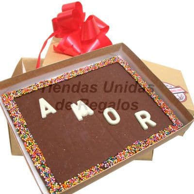Chocolate con Dedicatoria Personalizada | Delivery Chocolates | Chocolate Peru - Cod:MVT10