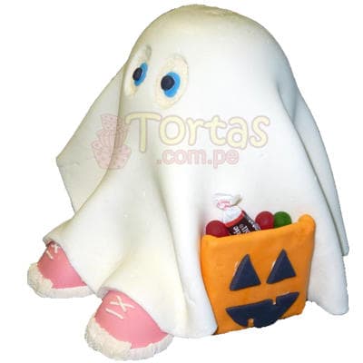 Halloween | CupCake de Fantasma | Halloween Regalos y Desayunos - Cod:WHL07