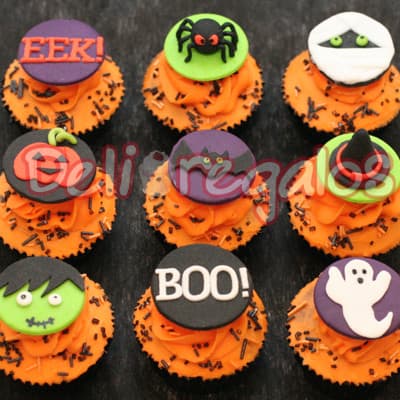 Halloween | Cupcakes | Halloween Regalos y Desayunos - Cod:WHL15