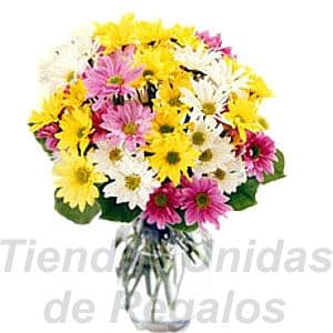 Florero 06 | Arreglos florales en Floreros de Vidrio | Floreros con Rosas - Cod:XFR06