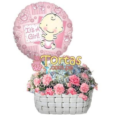 Encuentra Arreglos Florales para Recién Nacidos | Arreglo Floral para Bebes  y Mujercitas - DulcesyRegalos.com