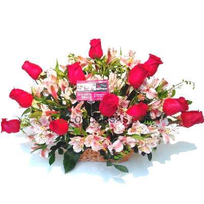 A Per� Arreglo de Rosas | Arreglos florales lima - Iquiero.com