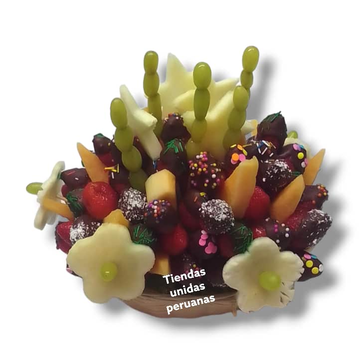 Canasta de Frutas para Regalar | Regalo para Dama Kit Especial - Cod:ACI07