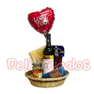 Canastas Gourmet para regalo Peru  - Canasta de regalo Recuérdame - Cod:ACI08