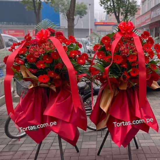 Arreglos florales para inauguración Año Nuevo Chino delivery Lima - Cod:AGP25