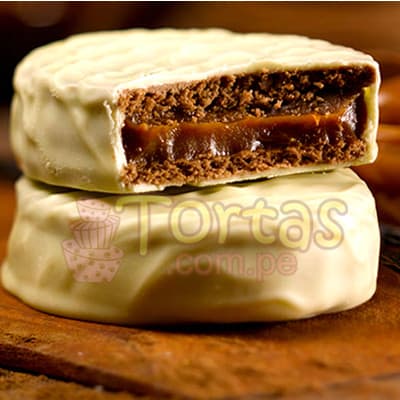 La Casa del Alfajor | Alfajores con Chocolate Blanco - Cod:ALD08