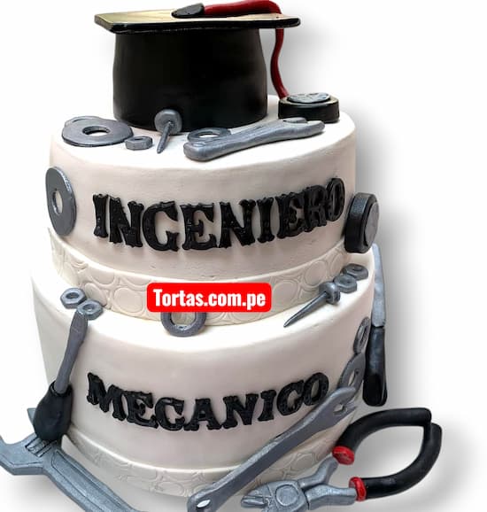 Torta Ingeniero Mecanico - Cod:ARQ22