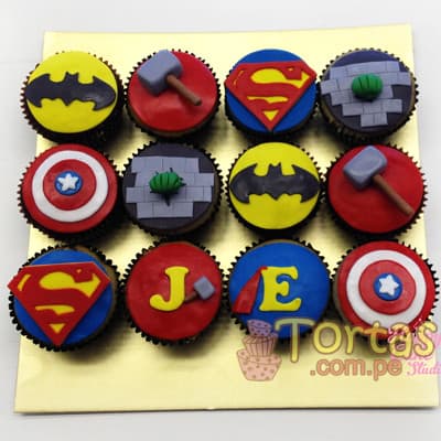 Avengers | Cupcakes Avengers - Cod:AVC12