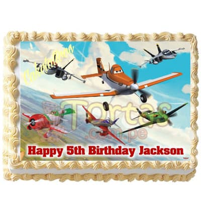 Torta Aviones | Foto-Torta Aviones Disney - Cod:AVN05