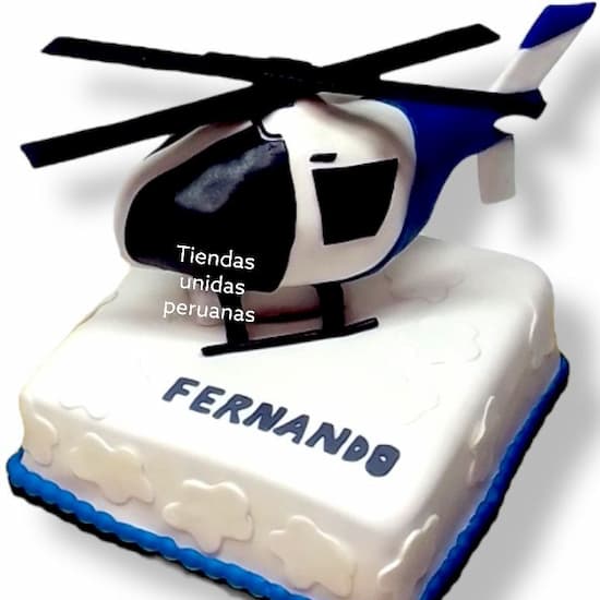 Torta de helicóptero en Perú Delivery - Cod:AVN12