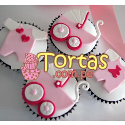 Cupcakes Delivery | Cupcakes coche de Bebes - Cod:BBC07