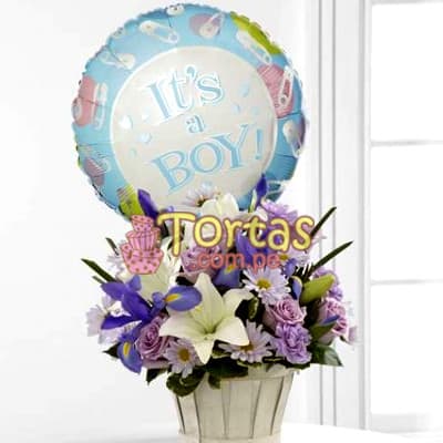 Arreglos de Flores para Bebes | Arreglos para Baby Shower | Arreglos Baby Shower