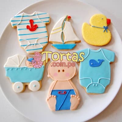 Galletas Decoradas Perú y Regalos Delivery Lima a domicilio  - Cod:BBG01
