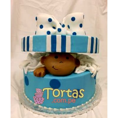 Tortas para Baby Shower | Torta nuevo bebe - Cod:BBT02