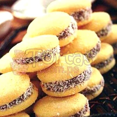 Alfajores rellenos con manjar Delivery de Regalos Lima - Cod:BDT04