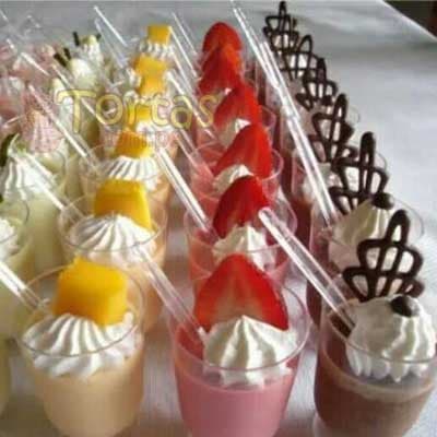 Bocaditos Dulces | Dulces y Bocaditos | Mouse, Fresa, Maracuya, Lucuma x 100 - Cod:BDT28
