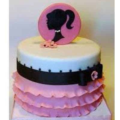 Torta de la Barbie | Torta Barbie | Tortas de cumpleaños | Tortas Cumpleaños - Cod:BRE03