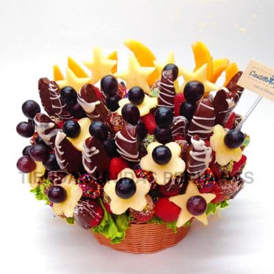 Frutas por delivery y Regalos Gourmet con fruta a domicilio Lima - Cod:FCF13