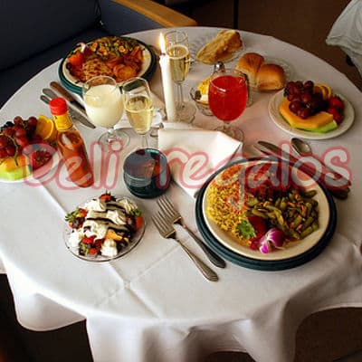 Delivery de Comida | Cenas Romanticas a Domicilio - Cod:CMD13