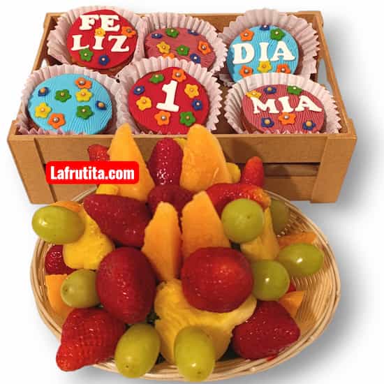 Pack Personalizado con Fresas y Frutas - Cod:CNJ01
