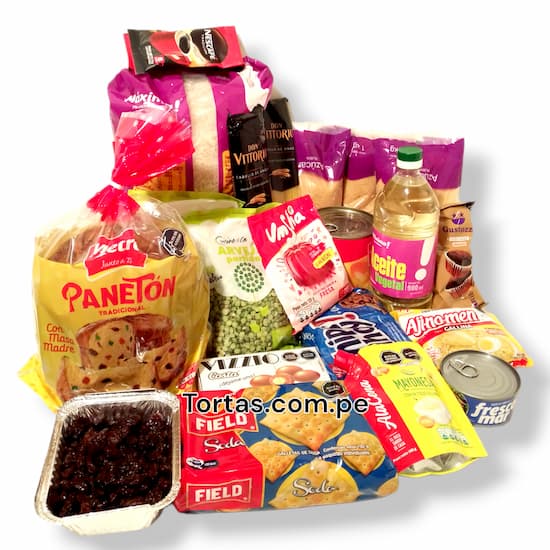Cesta de alimentos lima Peru  - Cod:CNT26