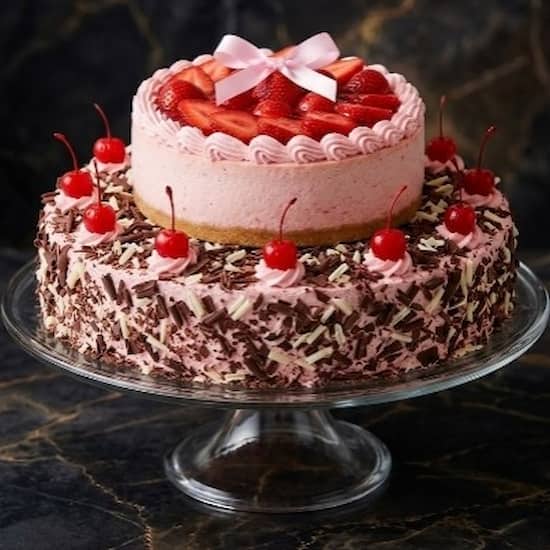 Torta de crema con decoración personalizada delivery Lima Perú - Cod:CUM21