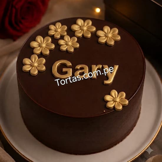 Torta con nombre personalizado delivery Lima para ocasiones especiales - Cod:DCE11