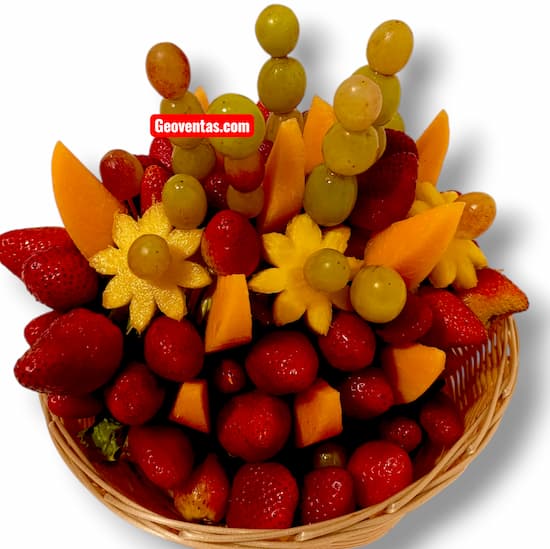 Frutero con Fresas Organicas  - Cod:DCS14