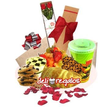 Desayuno | Cesta desayuno Sorpresa | Desayunos Sorpresa | Lonches Delivery  - Cod:DEA18