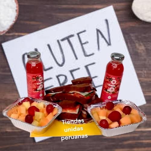 Desayunos sin gluten ni lácteos | Desayuno celiacos - Cod:END05