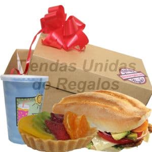 Regala un desayuno saludable y lindo - Desayuno Sorpresa Light - Cod:DVV02