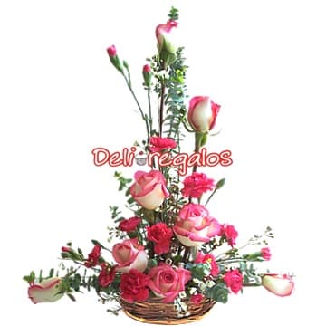 Rosas Importadas y Arreglos florales con delivery a domicilio La Molina - Cod:ARL21