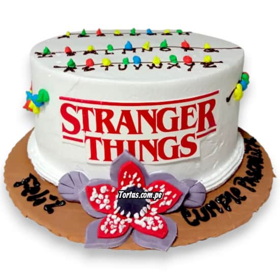 Torta Stranger Things Delivery - Cod:ENP04