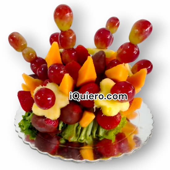 Fruta con fresas y chocolate a domicilio - Cod:FCC10