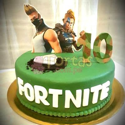 Torta de Fortnite | Torta de tematica Fortnite 