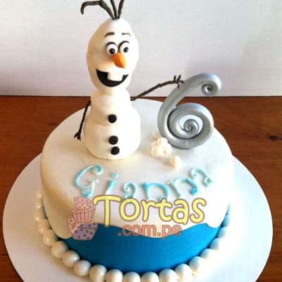Torta de Frozen | Tortas de frozen - Cod:FSK07