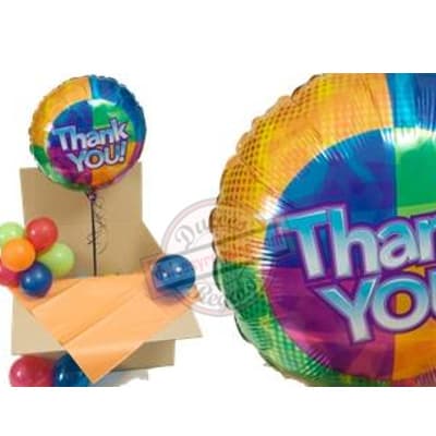 Globo Grande con Helio en Caja - Regalos Delivery San Juan de Lurigancho - Cod:GBH07