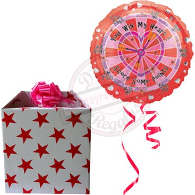 Caja Sorpresa con Globos - Regalos Delivery a Lima y Callao  - Cod:GBH08