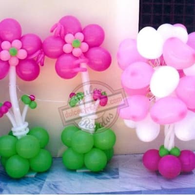 Flores de Globos para Regalo con delivery a Lima y Callao - Whatsapp: 980-660044