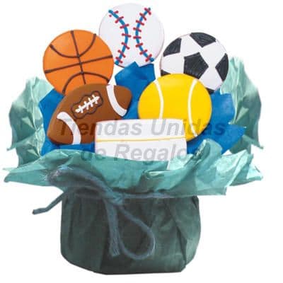 Galletas Decoradas de Deportes | Galletas Decoradas - Cod:GLA16
