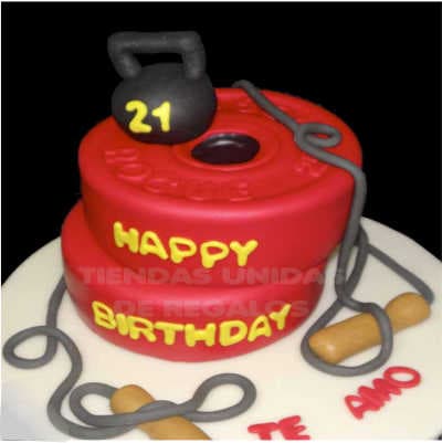 Torta kettlebell Grande delivery a Lima - Cod:GMS12