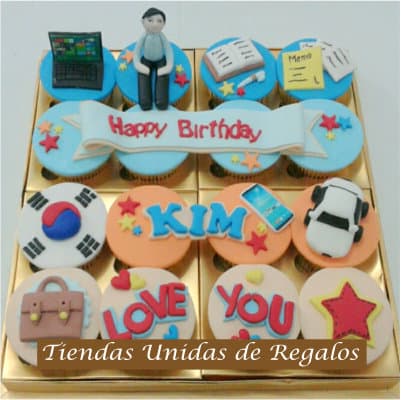 Cupcake Kpop 2 | Kpop Cakes | Tortas Coreanas - Cod:KPO15