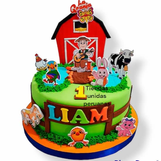 Torta de la Granja de Zenón con casa y Delivery en Lima - Cod:LGM15