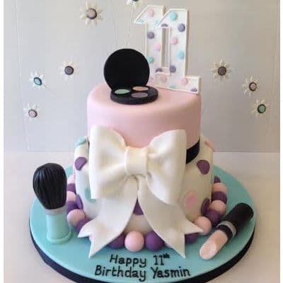 Torta Polvos MAC | Torta mac | Tortas de maquillaje | Torta para chicas | Tortas - Cod:MAC26
